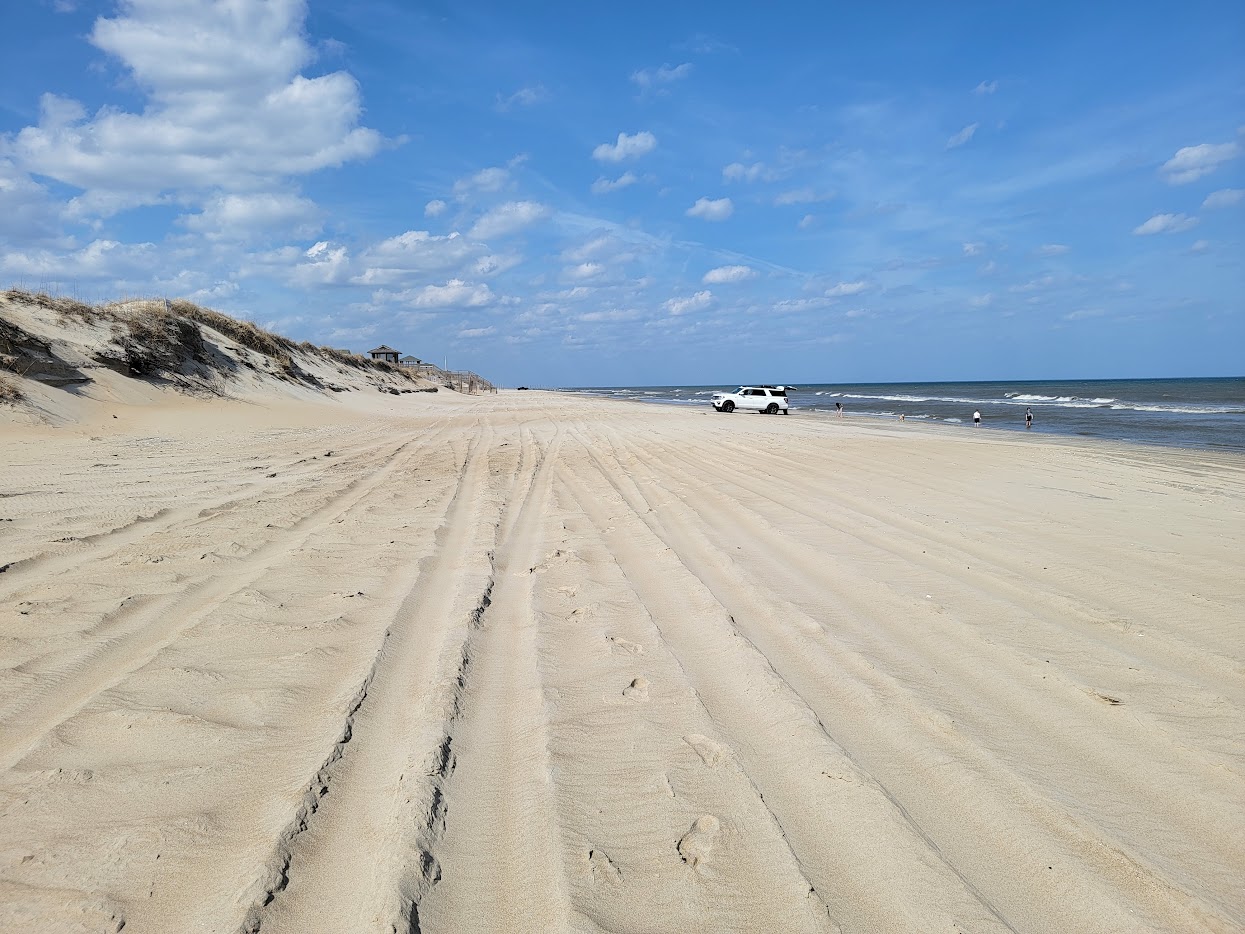 Driving on Carova beach